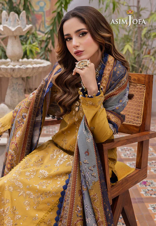 3PC EMBROIDERED SUIT - BG603