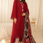3 PC BORING EMBROIDERED LAWN SUIT-BG586