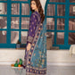 AZM- 3 PIECE SUIT PRINTED LAWN UNSTICHED