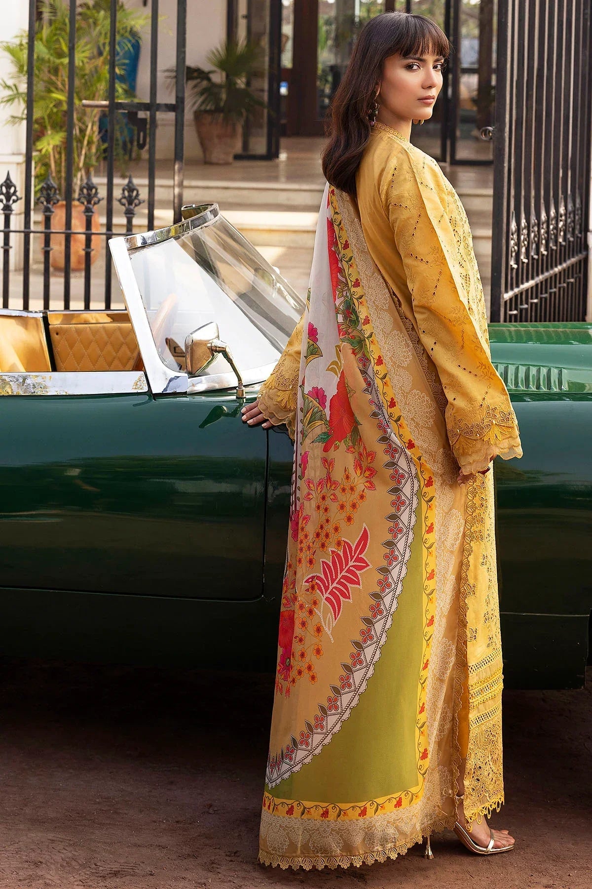 5323-GENEVA EMBROIDERED DHANAK UNSTITCHED