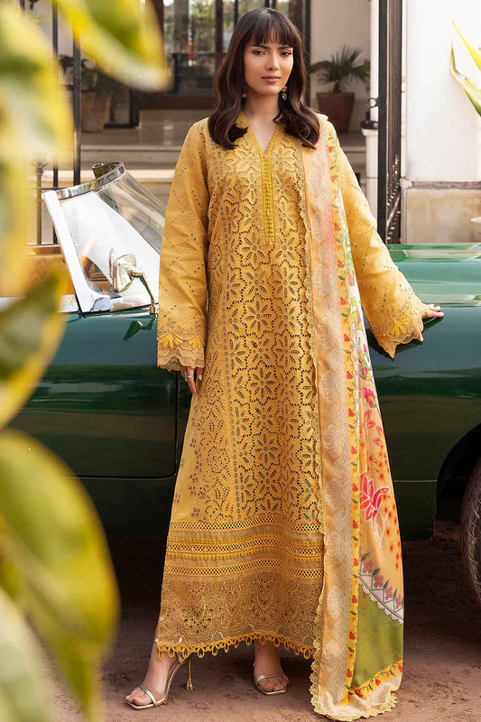 5323-GENEVA EMBROIDERED DHANAK UNSTITCHED