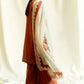 3 PC EMBROIDERED LAWN - BG594