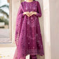 3 PC EMBROIDERED LAWN - BG599